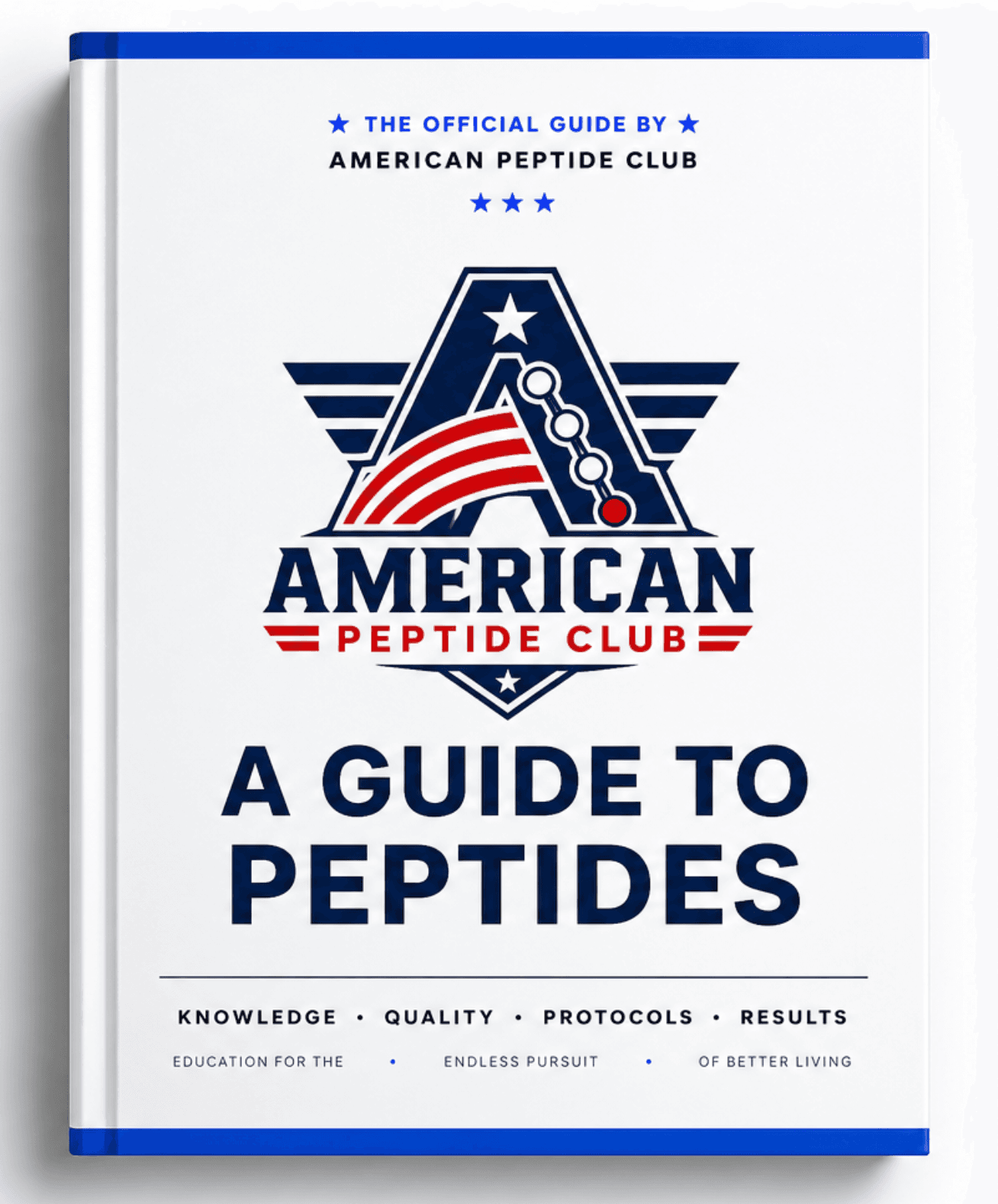 A Guide to Peptides official American Peptide Club guide cover